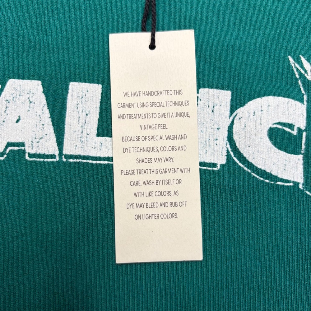 Daydreamer Metallica Sweatshirt Women M Green Birth School Metallica Death NWT - Picture 8 of 14